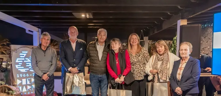 Jos&eacute; Juan Cruz en el homenaje a Casas Heddy.