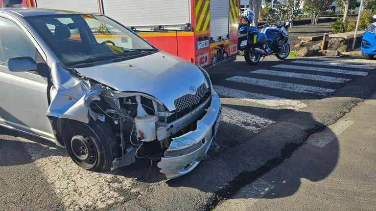 As&iacute; qued&oacute; el veh&iacute;culo tras el impacto