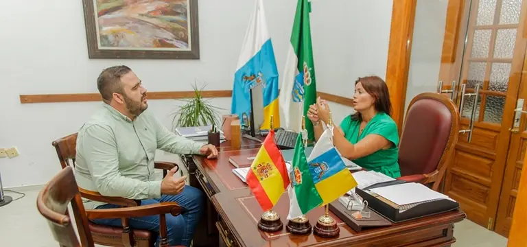 Olivia Duque y Javier D&iacute;az.