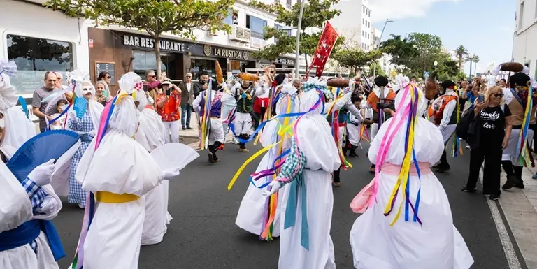 Imagen de archivo del carnaval de Arrecife.