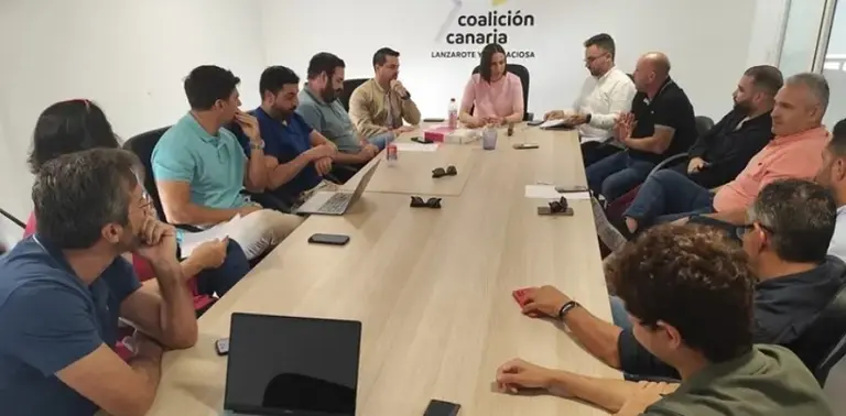 Imagen de un encuentro de CC en Lanzarote. 