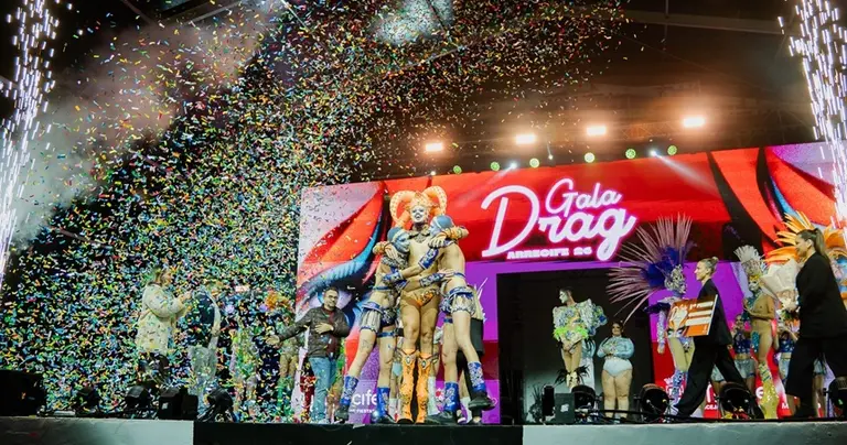 Gala Drag de los carnavales de Arrecife 2026.