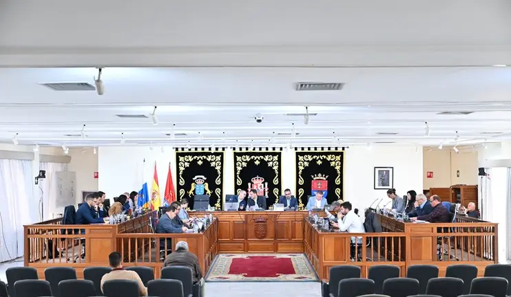 Imagen de la sesión plenaria del Ayuntamiento de Arrecife celebrada este lunes 2 de marzo de 2026.