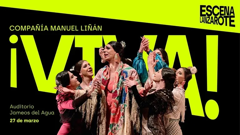 Cartel promocional de la obra Viva.