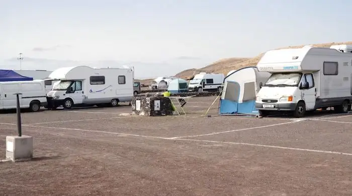 Camping de Papagayo.