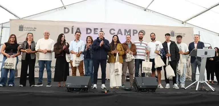 Imagen de parte del sector que acudi&oacute; a la cita en la Granja Agr&iacute;cola Experimental