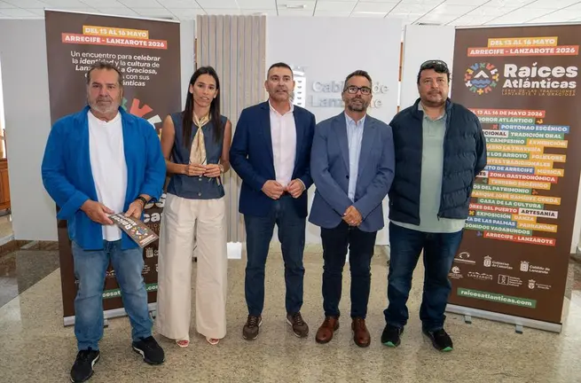 Presentaci&oacute;n del evento en el Cabildo de Lanzarote.