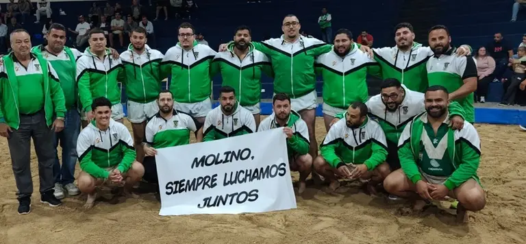 El Tao Cicar dedica su triunfo a su luchador Gabriel Mart&iacute;n.