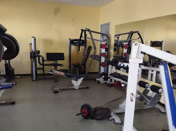 Imagen del gimnasio.