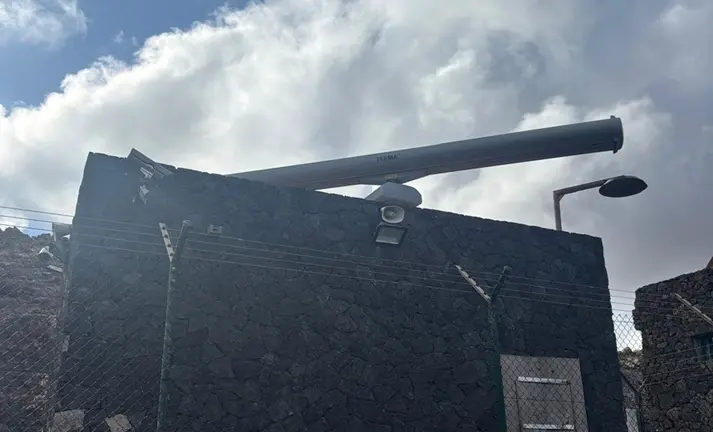 Zona del mirador de Guinate donde estaba prevista la colocaci&oacute;n del SIVE.