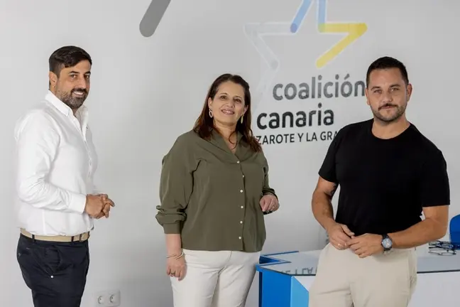 Concejales de CC en San Bartolom&eacute;.