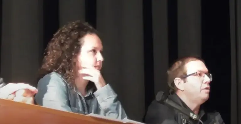 Los dos portavoces de los dos partidos de la oposici&oacute;n en Tinajo en una imagen de archivo. 
