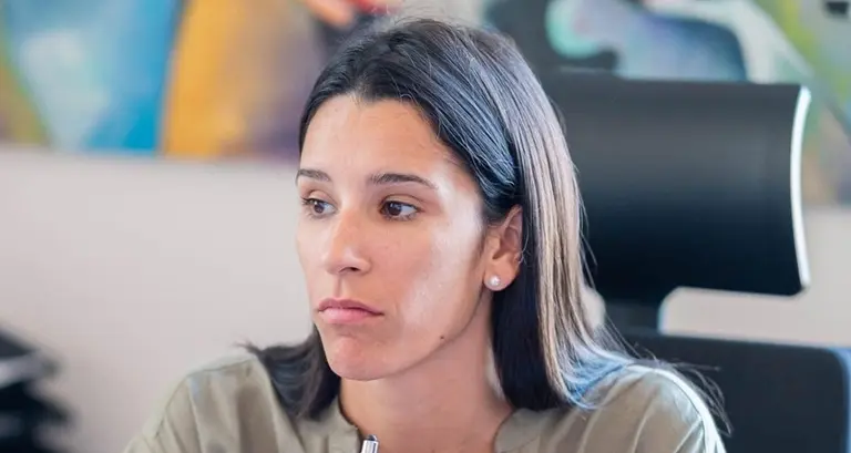 Aroa Revelo, secretaria local de CC en Har&iacute;a.