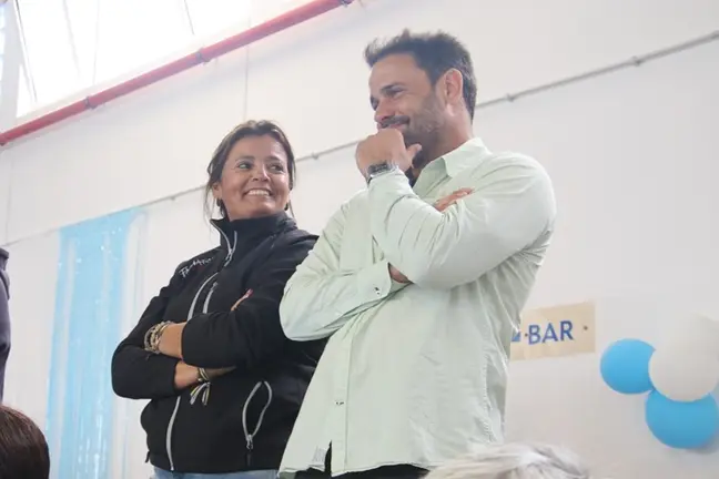Olivia Duque y Alejandro Ram&iacute;rez.