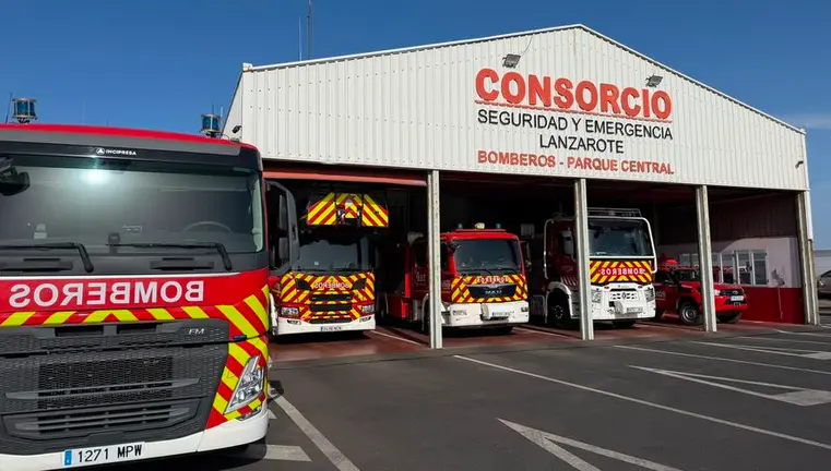 Central de los Bomberos en Arrecife.