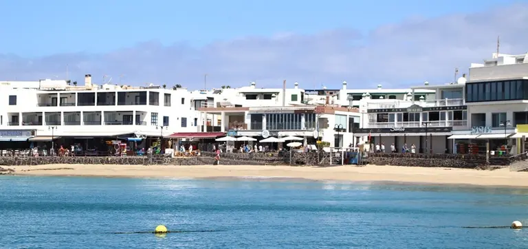 Playa de Playa Blanca.