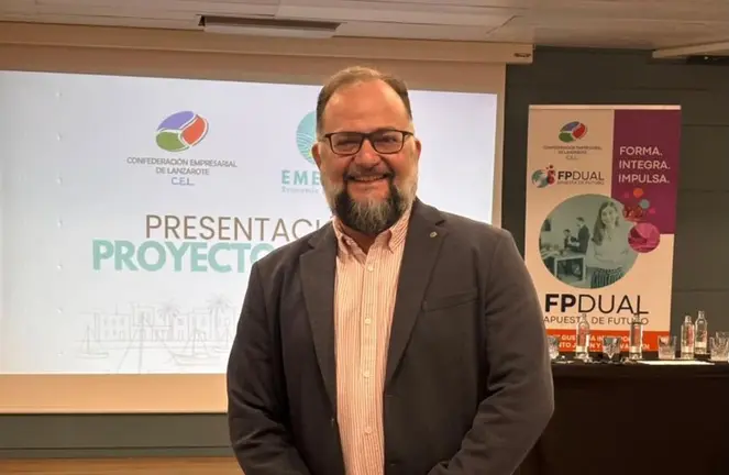 Jorge Pe&ntilde;as, coordinador Insular y portavoz de Izquierda Unida Canaria en Lanzarote.