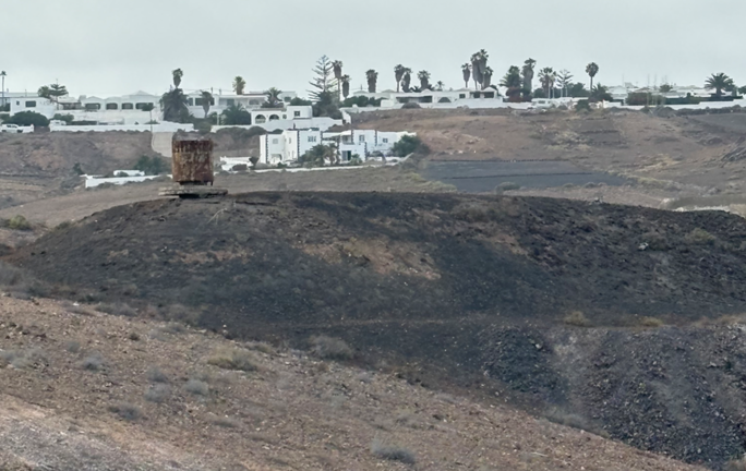 Foto &aacute;rea en playa Honda del polvor&iacute;n de G&uuml;ime.