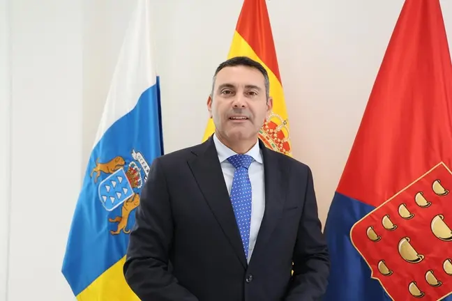 Oswaldo Betancort presidente y consejero de patrimonio del Cabildo de Lanzarote.