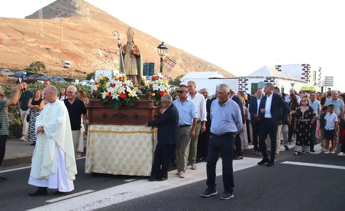 Momento de la tradicional procesi&oacute;n.