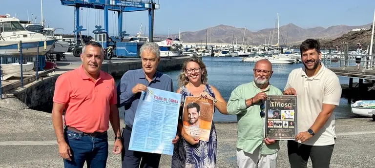 Presentaci&oacute;n de las fiestas de Puerto del Carmen.