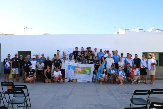 Foto de familia de la Copa Vela Latina del Sur.