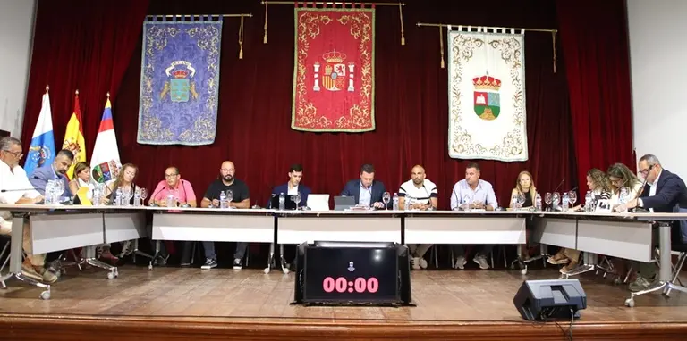 Pleno del Ayuntamiento de Yaiza.