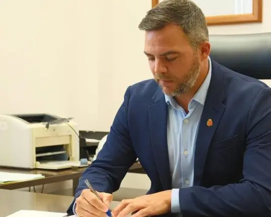 Jacobo Medina, consejero de Obras P&uacute;blicas del Cabildo de Lanzarote.