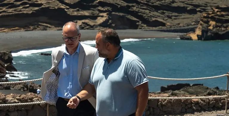 Samuel Mart&iacute;n y Antonio Acosta.