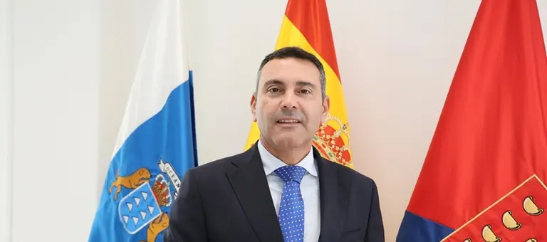 Oswaldo Betancort presidente y consejero de patrimonio del Cabildo de Lanzarote.