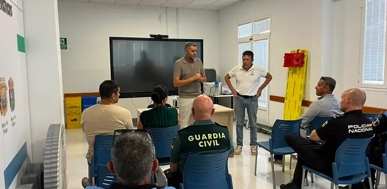 Reuni&oacute;n en el Consorcio de Seguridad y Emergencias.