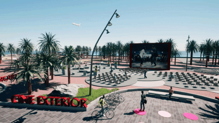 Infograf&iacute;a del parque tem&aacute;tico.