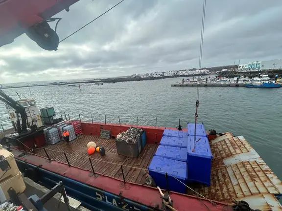 Contenedores de Residuos para La Graciosa.