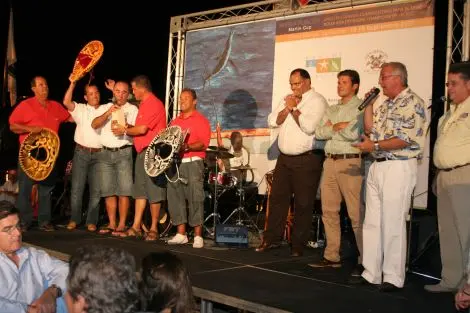 LOS PREMIADOS IRRADIABAN FELICIDAD.