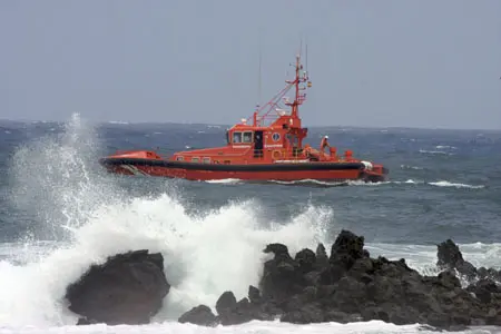 Embarcación de Salvamento Marítimo.
