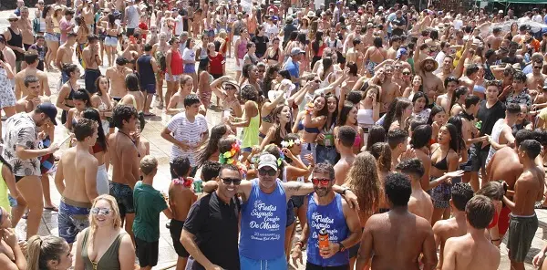 Imagen de archivo de las fiestas de Famara.