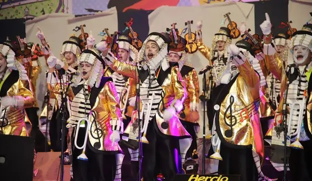 Murga los intoxicados durante el concurso de murgas