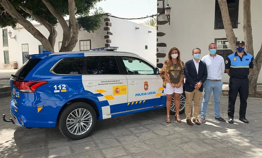 Nuevo vehículo de la Policía Local de Haría.