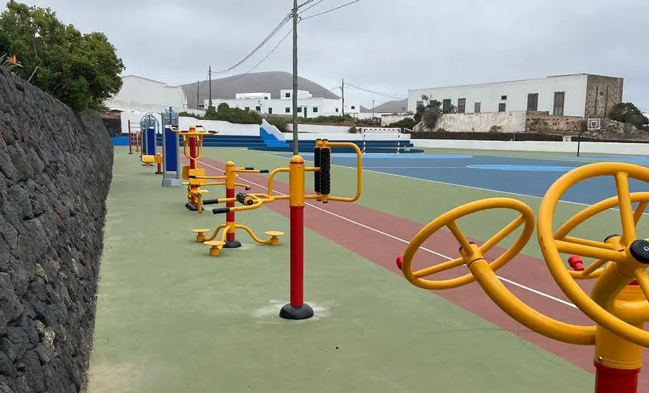 Imagen de cómo han quedado las nuevas instalaciones en Tinajo.