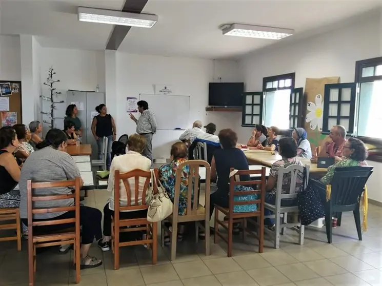 Alumnos de Yaiza de la Escuela de Adultos