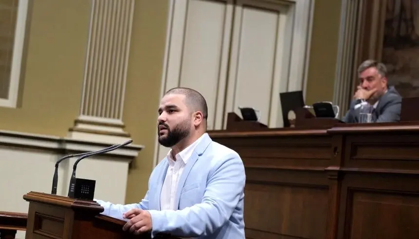 Jesús Machín Tavío, diputado regional del Grupo Nacionalista por Lanzarote.