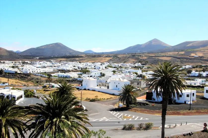 Vista del pueblo de Uga