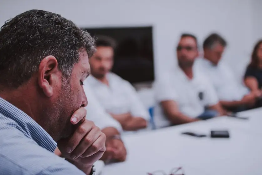 Imagen de una reunión de Coalición Canaria en Arrecife.