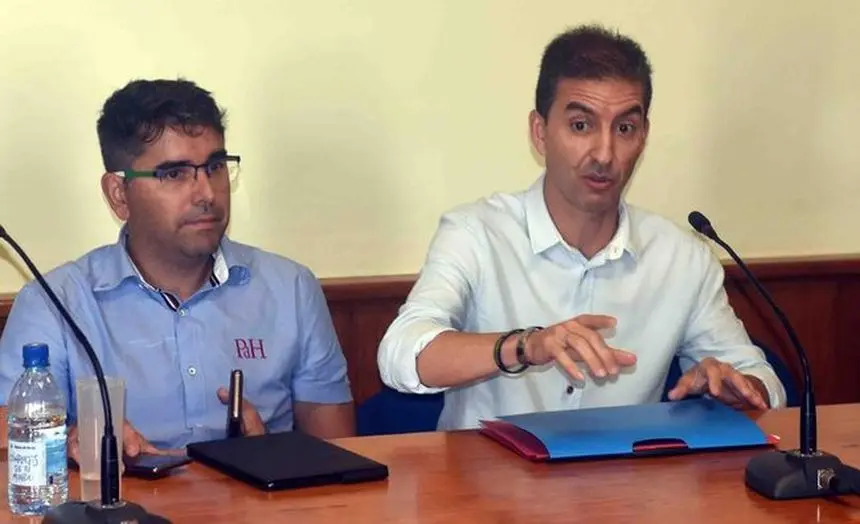 Sergio Tejera y Lorenzo Reyes, concejales PP San Bartolomé