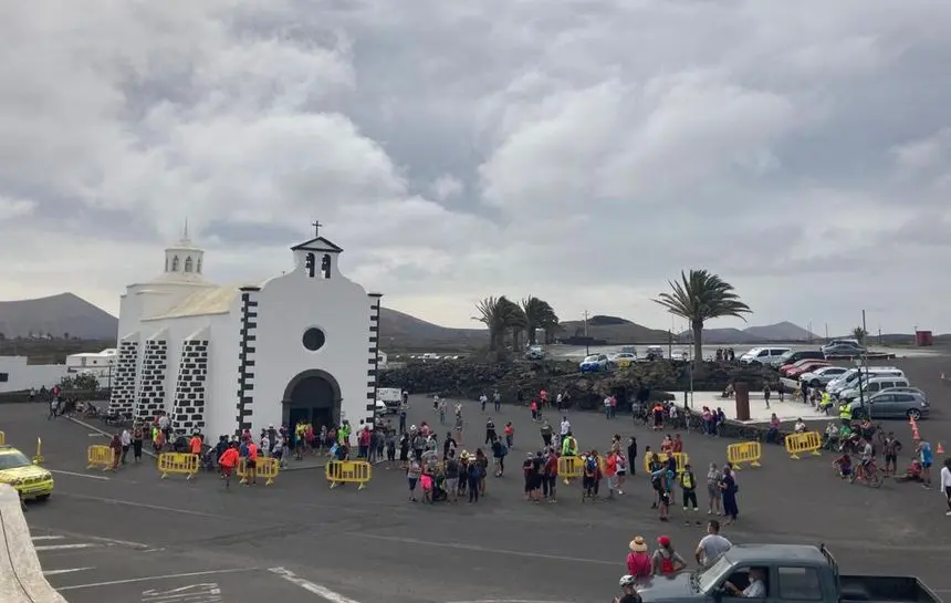 Imagen de Mancha Blanca tomada este martes.