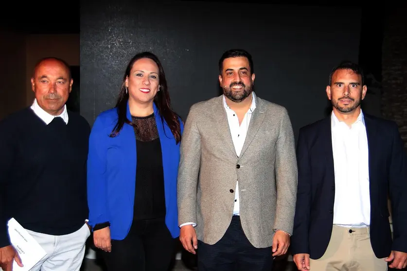 Concejales de CC en el Ayuntamiento de San Bartolomé.