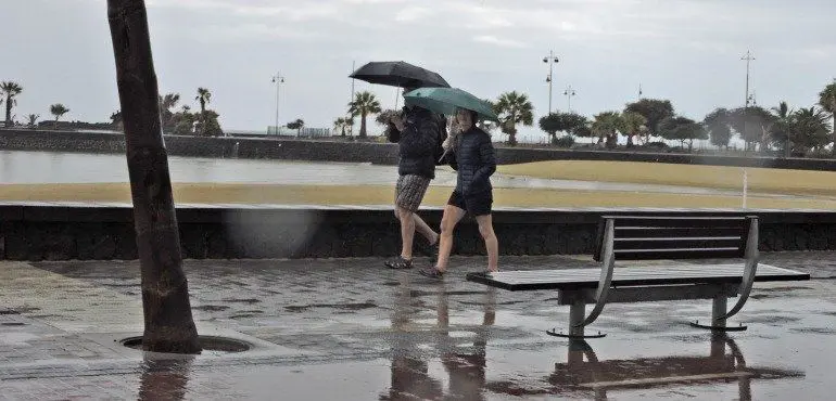 Lluvias en Lanzarote