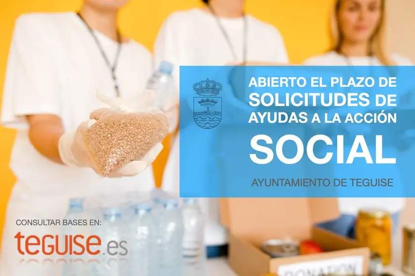 CARTEL AYUDAS SOCIALES TEGUISE 2020