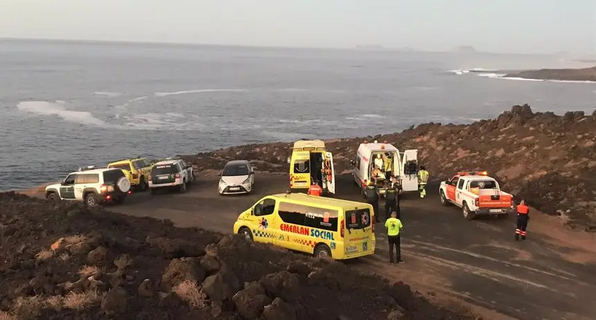 Imagen donde fue rescatado sin vida el cuerpo del varón.