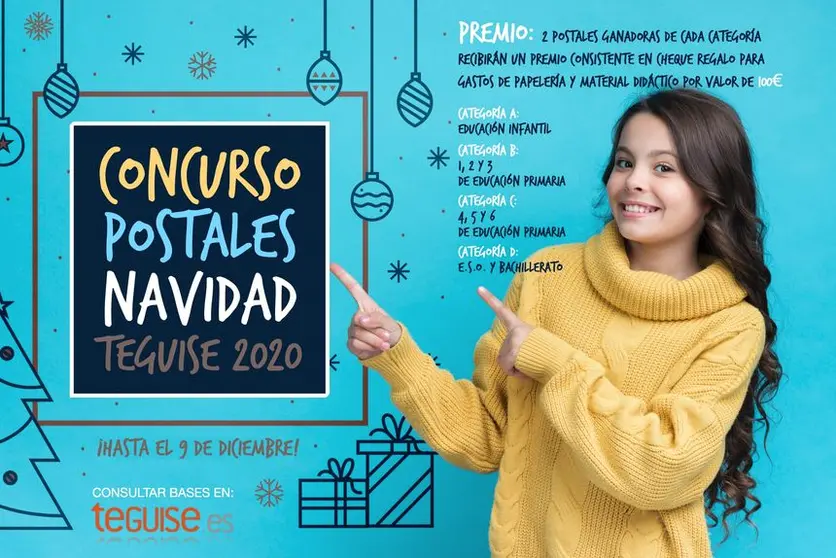 CONCURSO POSTALES NAVIDAD TEGUISE